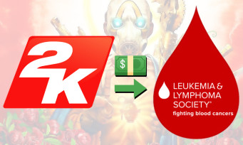 2K Games : un don de 500 000 dollars à la recherche contre la leucémie et le cancer !