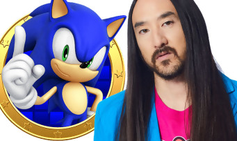 Sonic: a concert for 30 years with DJ Steve Aoki, a behind-the-scenes video