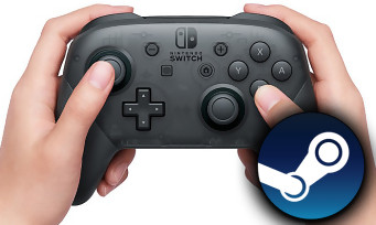 Nintendo Switch : la manette Pro compatible avec Steam, voilà comment faire pour l'utiliser