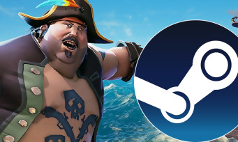 Charts Steam : Sea of Thieves prend la tête du classement, juste devant Command & Conquer