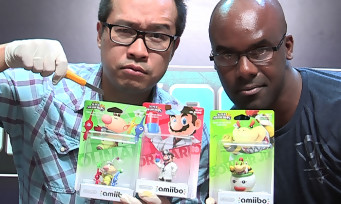 amiibo : unboxing de Capitaine Olimar, Dr Mario et Bowser Jr avec Maxime et Laurely