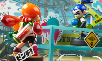 amiibo : et voilà des dioramas pour les figurines Splatoon !