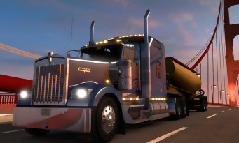 American Truck Simulator : un trailer de lancement dans l'ouest des USA