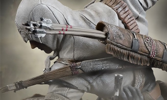 Assassin's Creed 3 : Ubisoft propose une nouvelle figurine de Connor, la voici en vidéo