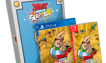 Asterix & Obelix Slap them All: an ultra collector's edition with 3 games and a golden resin figurine!