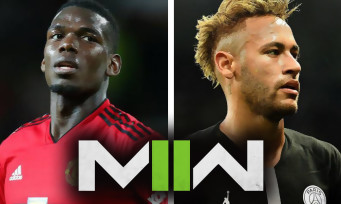 Call of Duty Modern Warfare II : Neymar et Pogba seront dans le jeu, des images ont fuité