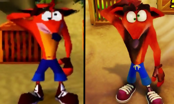 Crash Bandicoot : le comparatif PS4 vs PS1 pour voir les évolutions graphiques
