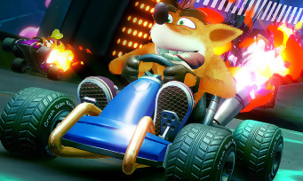 Crash Team Racing Nitro Fueled : 15 min de gameplay avec du multi en écran splitté