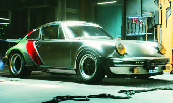 Cyberpunk 2077 : un trailer dévoile les véhicules de Night City, dont une Porsche 911 de 1977