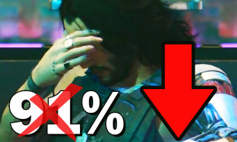 Cyberpunk 2077 : la note PC sur Metacritic n'est plus à 91%, elle a beaucoup baissé