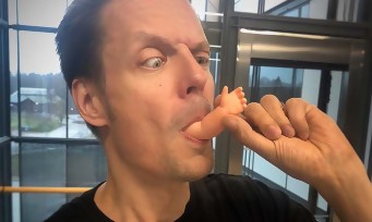 Death Stranding : quand Sam Lake (Max Payne, Alan Wake) sort un bébé de sa bouche