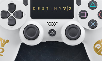 Destiny 2 : Sony commercialisera une DualShock 4 collector aux couleurs du jeu