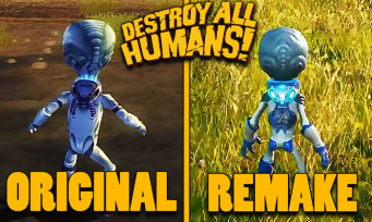 Destroy All Humans! : une vidéo compare le remake au jeu original, le génocide s'annonce fleuri