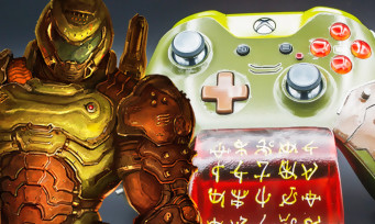 DOOM Eternal : une manette Xbox One à l'effigie du doom slayer, la force tranquille