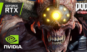 DOOM Eternal : 5 minutes de gameplay 4K comparant RTX 2080 Ti et RTX 3080