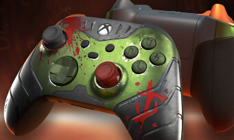 DOOM The Dark Ages : Xbox commercialise deux manettes Xbox et un habillage pour la Series X