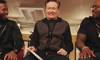 DOOM : quand Conan O'Brien fait une partie avec deux stars du Super Bowl