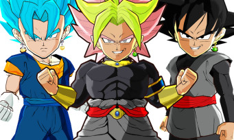 Dragon Ball Fusions : Vegeto Blue et Black Goku seront dans le jeu !