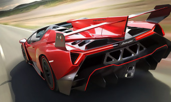 DriveClub : la Lamborghini Veneno lancée à toute allure !