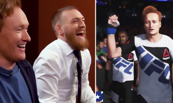 UFC 2 : Conan O'Brien se fait déboîter par Conor McGregor et c'est très drôle !