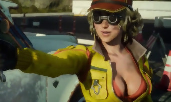 Final Fantasy XV : du gameplay avec Cindy la mécanicienne et un chien