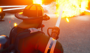 Firefighting Simulator : la simulation de pompiers est sortie sur consoles, un trailer qui prend feu