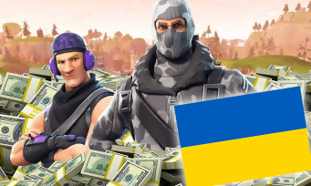 Fortnite : déjà 50 millions de dollars pour aider l'Ukraine en seulement 3 jours, un record