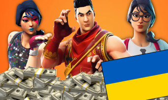 Fortnite : 144 millions de dollars récoltés pour l'Ukraine en seulement 2 semaines