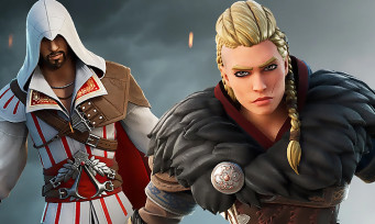 Fortnite : Ezio et Eivor d'Assassin's Creed débarquent dans le jeu, les images
