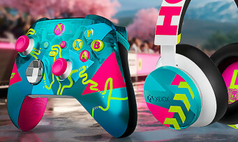 Forza Horizon 6 : une manette et un casque-audio collector, attention les yeux, c'est bourré de couleurs pop !