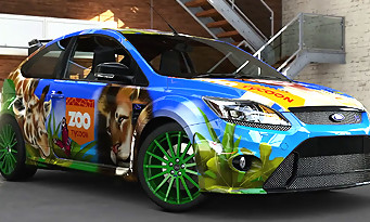 Forza Motorsport 5 : une Ford aux couleurs du jeu Zoo Tycoon