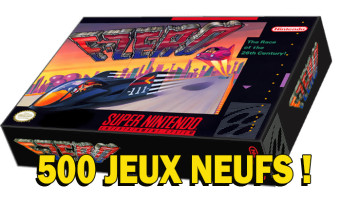 F-Zero : PixelHeart met en vente des jeux neufs PAL de l'époque, il y en a que 500 !