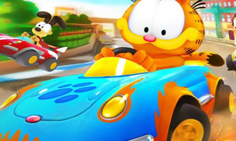 Garfield Kart Furious Racing : un Mario Kart-like pour le célèbre chat fainéant, premières images