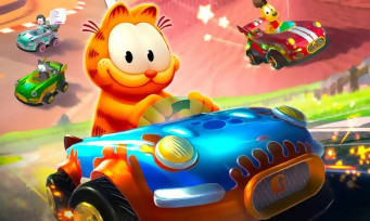 Garfield Kart Furious Racing : un trailer de lancement avec enfin du gameplay, le chat fat & furious