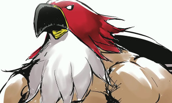 Garou Mark of The Wolves : Tizoc The Griffon dessiné en live par TONKO