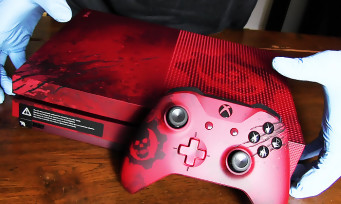 Unboxing de la Xbox One S "Gears of War 4", la plus belle console collector du moment !