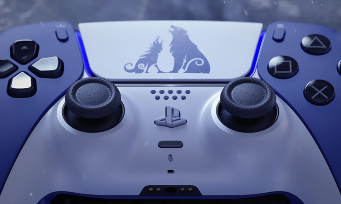 God of War Ragnarök : pas de console collector, mais une manette PS5 aux couleurs du jeu