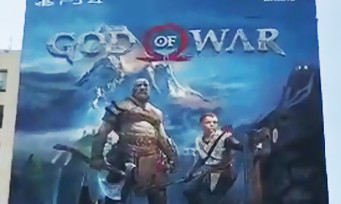 GOD OF WAR : la fresque géante à Los Angeles est terminée, voici la vidéo