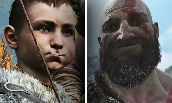 GOD OF WAR : le mode "Photo" se présente en vidéo, Kratos et Atreus avec des têtes rigolotes