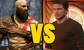 God of War VS Uncharted 4 : qui est le plus beau jeu PS4 ? Comparons les deux jeux en 4K !