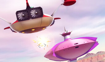 Goldorak : les phases en soucoupe Spazer dévoilées par Microids, ça rappelle After Burner