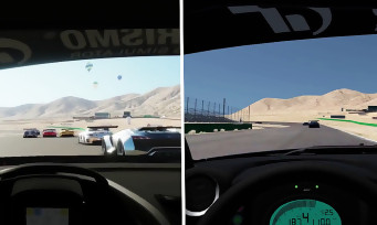Gran Turismo Sport : une vidéo comparative avec Gran Turismo 6 (PS3) montrent des graphismes à peine meilleurs