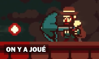 Gunbrella : on a joué au jeu mi-flingue mi-parapluie de Devolver, nos impressions