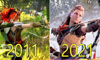 Horizon Zero Dawn : l'évolution du jeu, du prototype de 2011 à la version finale de 2017, des changements importants