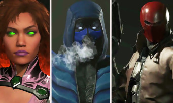 Injustice 2 : Sub-Zero, Starfire et Red Hood en personnages DLC, voici la vidéo