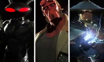 Injustice 2 : Hellboy, Raiden et Black Manta sont les 3 nouveaux persos, voici le trailer