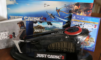 Just Cause 3 : on vous unboxe le collector avec le grappin de Rico Rodriguez !