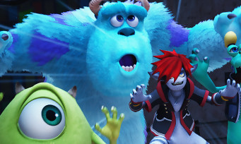 Kingdom Hearts 3 : Sora et ses amis s'invitent dans Monstres et Cie en vidéo