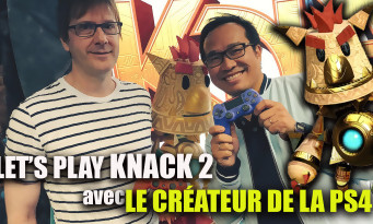 Knack 2 : on a fait un Let's Play avec Mark Cerny, le créateur du jeu et architecte de la PS4