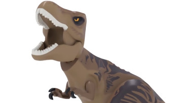 LEGO Jurassic World : un T-Rex pour le tout premier teaser